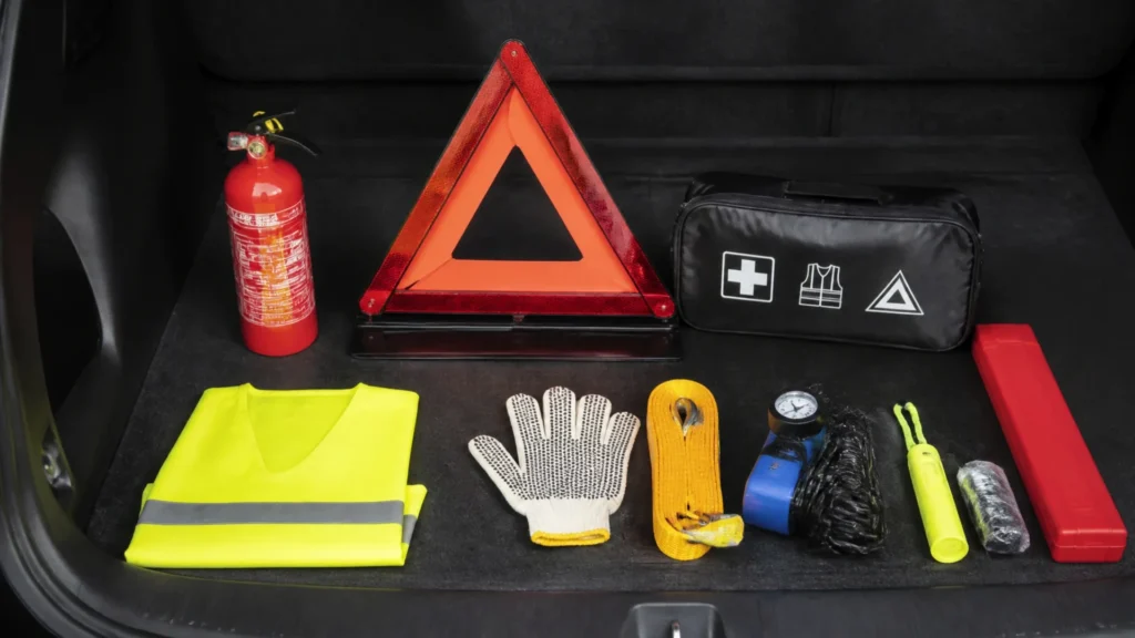 Quels sont les équipements essentiels pour une voiture ? with any text