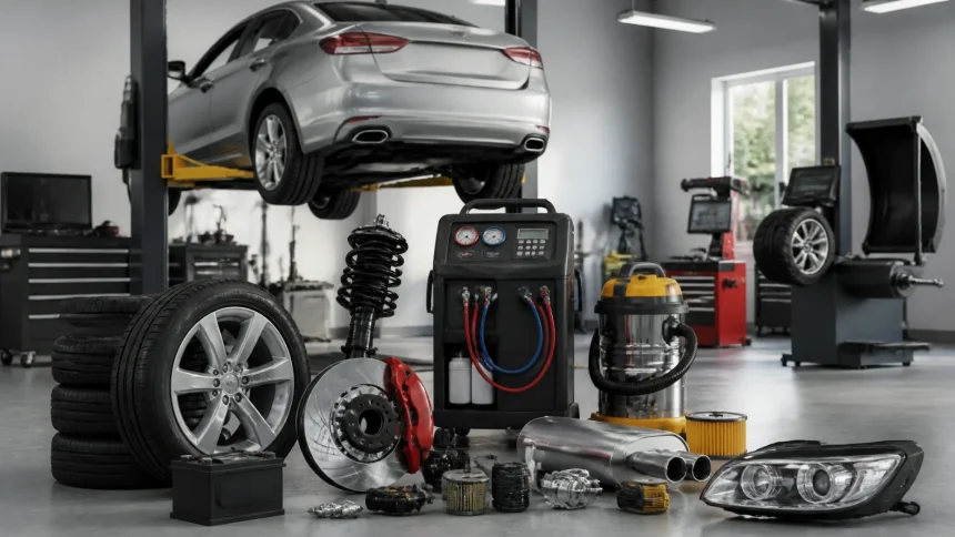 Qu'est-ce qu'un équipement automobile ? Définition, types et choix without any text