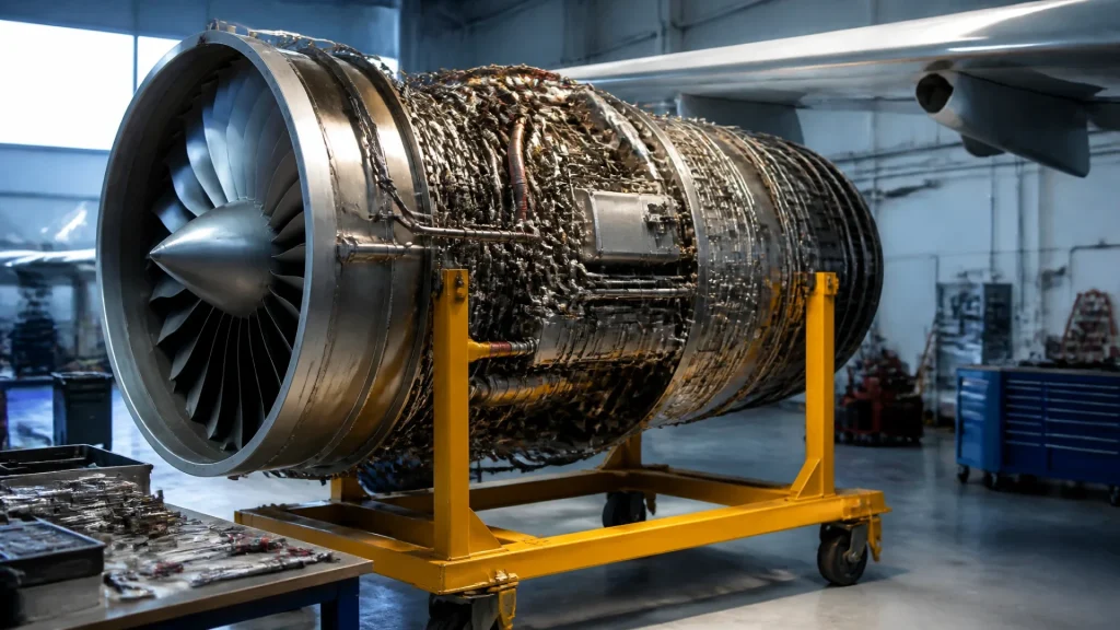 Engine overhaul: routine maintenance or major repair? (without any text)
