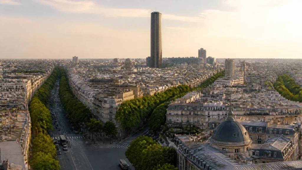 Is access to Montparnasse free by car and on foot? (no text)