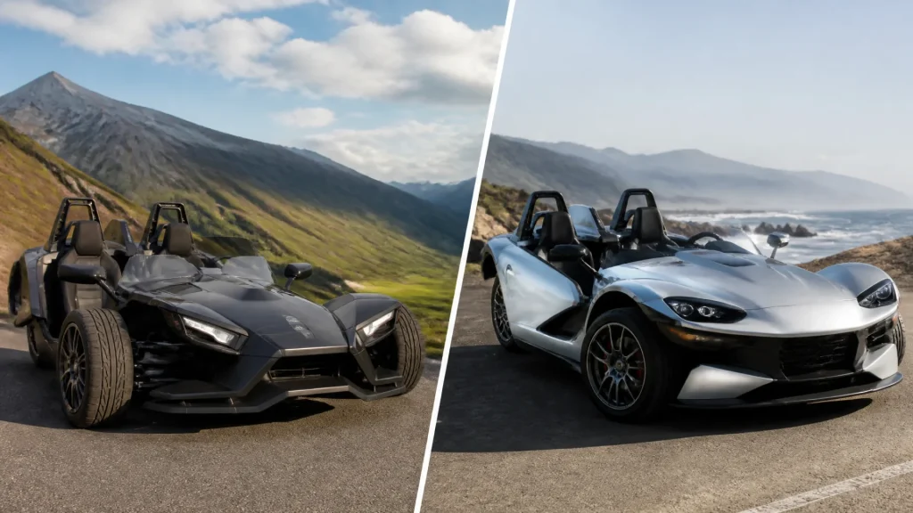 Slingshot or Spyder: which one to choose depending on your needs? (without any text)