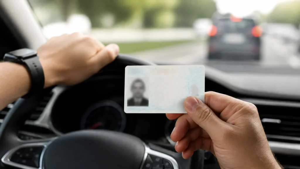 What does the letter C on a driver's license mean? (without any text)