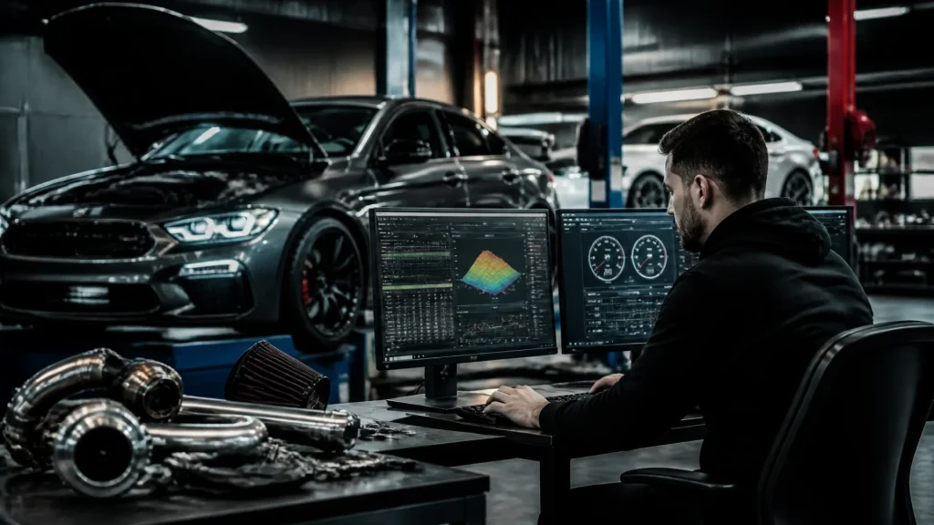 What is a car tuner? Definition, tuning, and modifications (without any text)